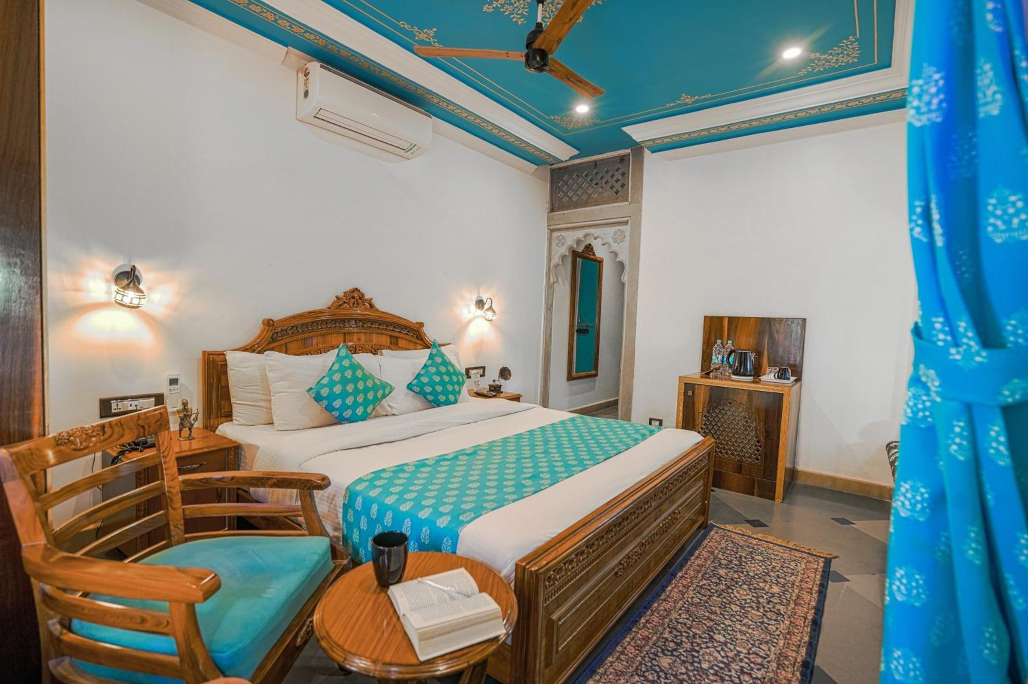 Aaj Haveli - Lake Facing Boutique Hotel By Levelup Hotels Udaipur Exterior foto