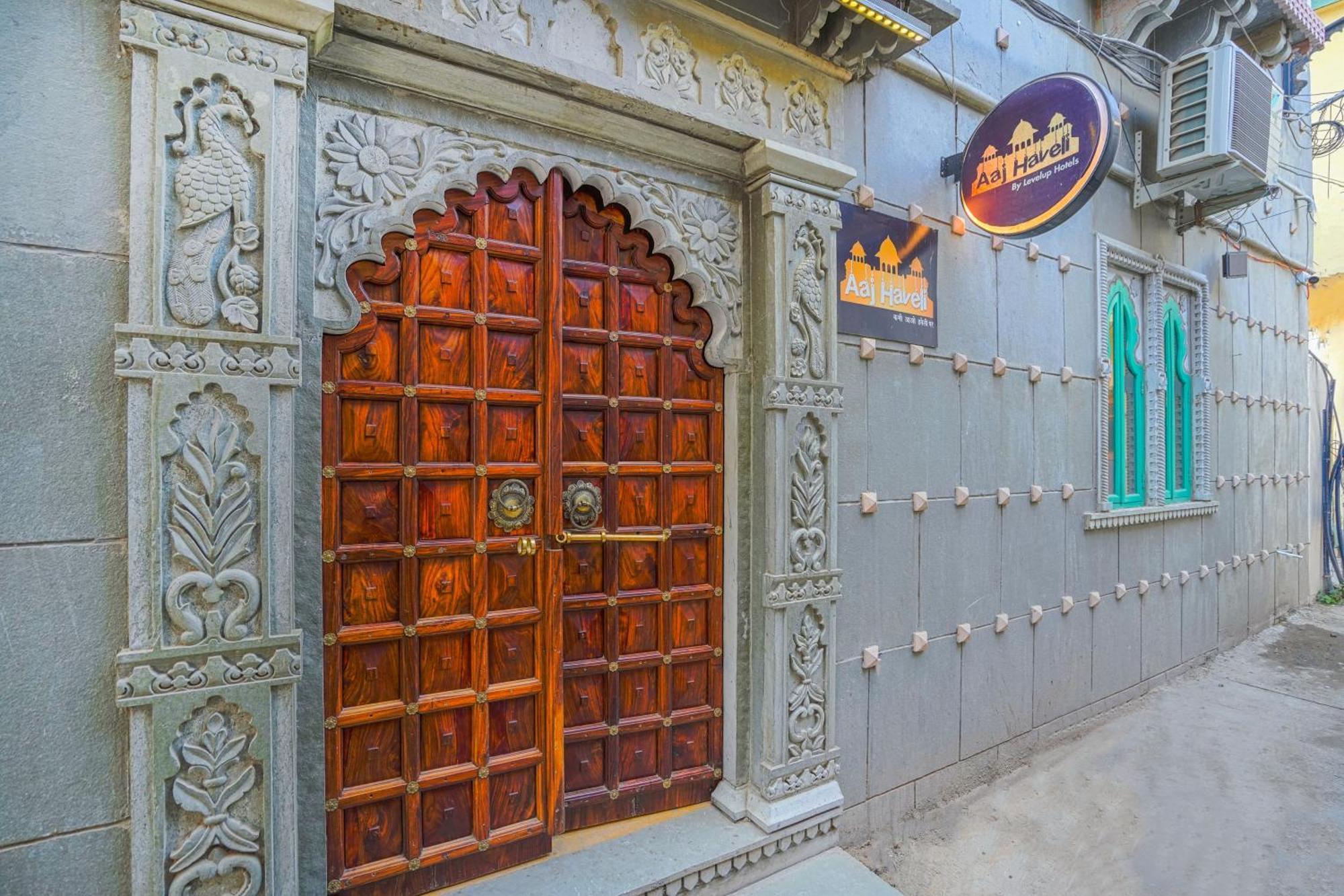 Aaj Haveli - Lake Facing Boutique Hotel By Levelup Hotels Udaipur Exterior foto