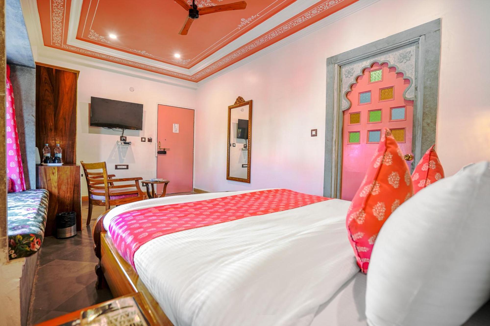 Aaj Haveli - Lake Facing Boutique Hotel By Levelup Hotels Udaipur Exterior foto